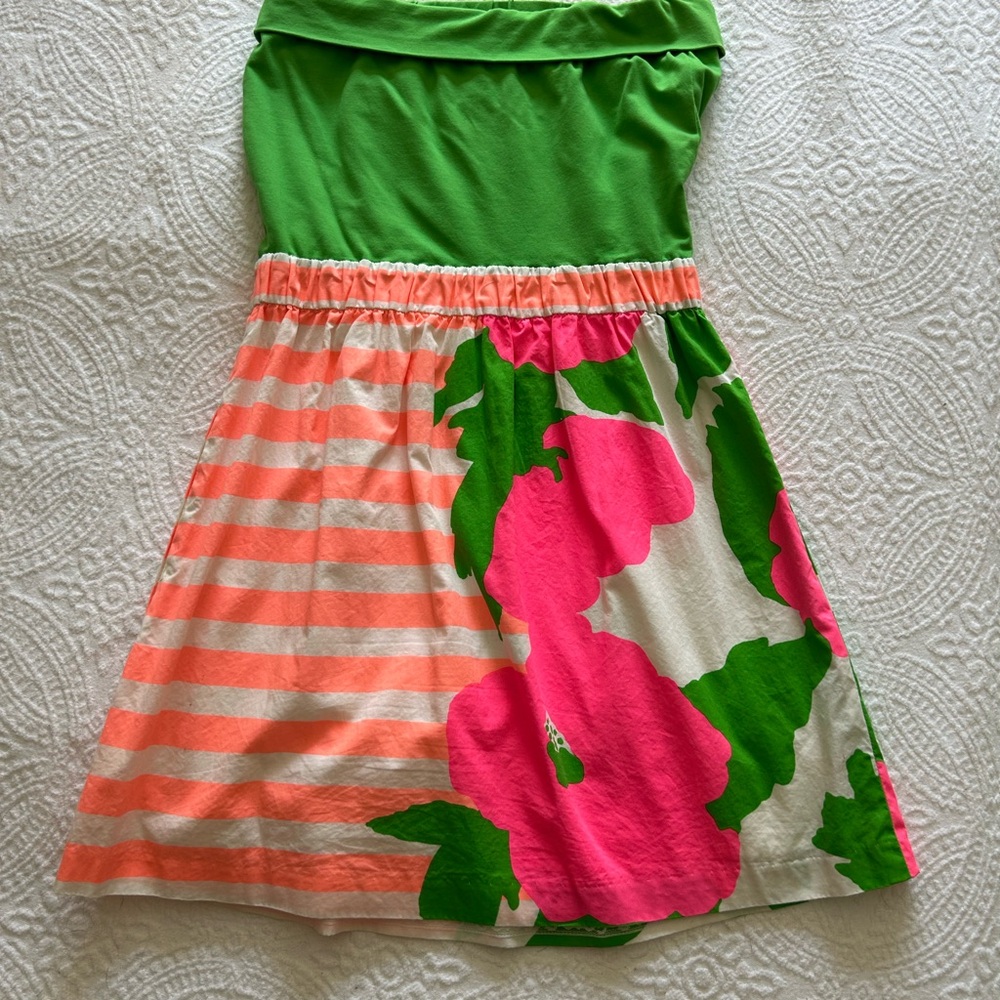 Lilly Pulitzer Bright Green Dress